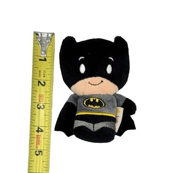Hallmark Itty Bittys Batman Mini Plush Black 4.5" DC Comics 3rd in Series Hero - Picture 10 of 10